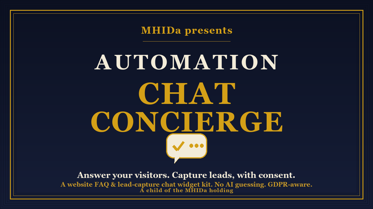 CHAT CONCIERGE cover