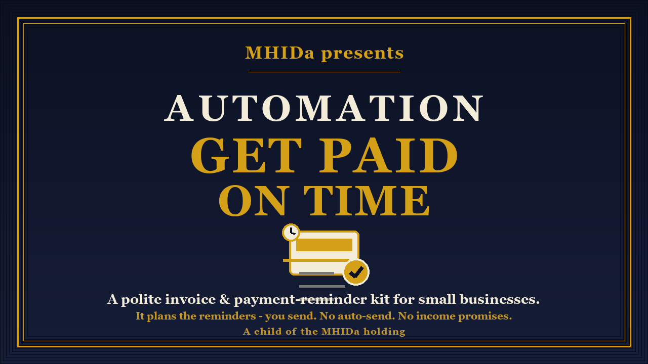 GET PAID ON TIME cover