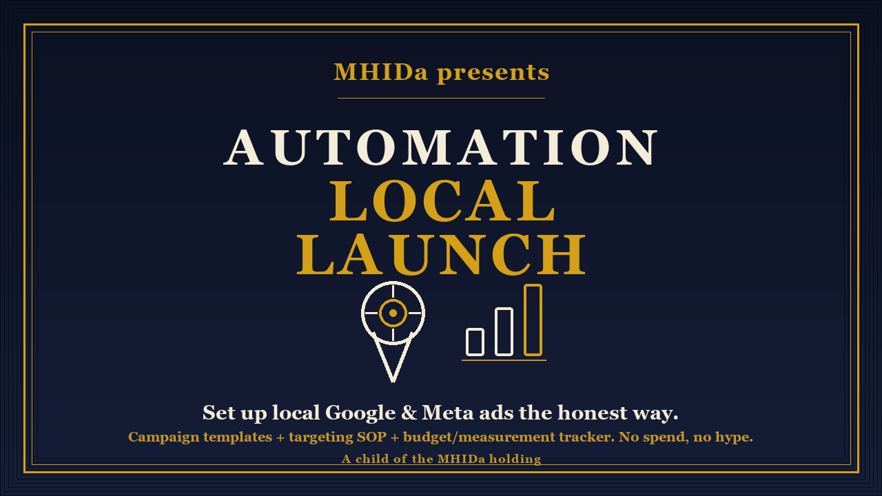 LOCAL LAUNCH cover