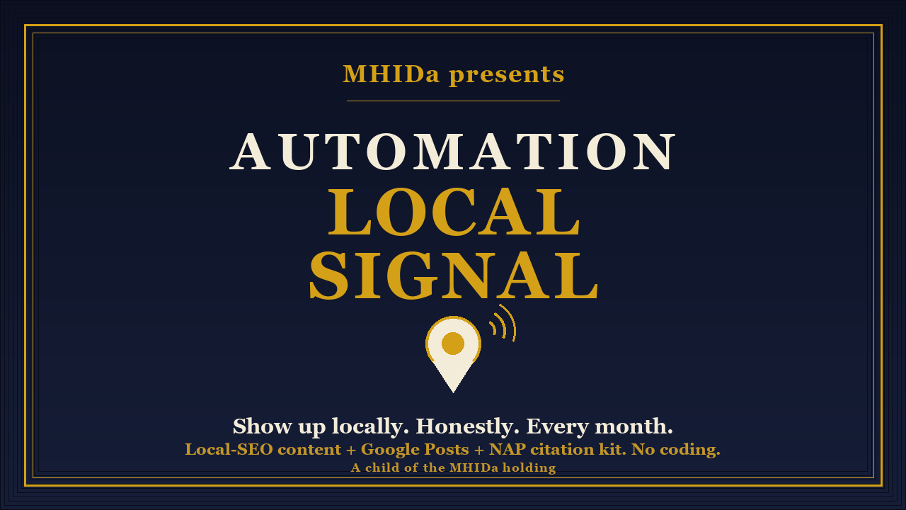 LOCAL SIGNAL cover