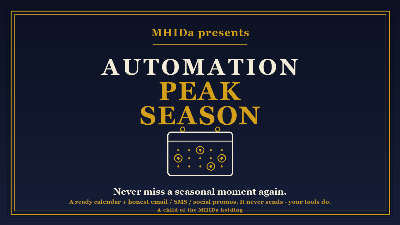 PEAK SEASON cover