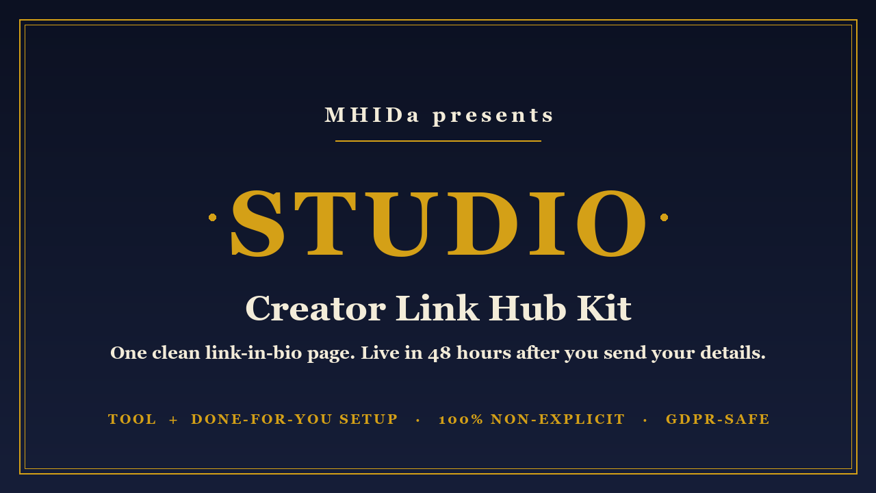 CREATOR LINK HUB KIT cover